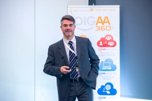 Xavier Casajoana en el congreso Aslan