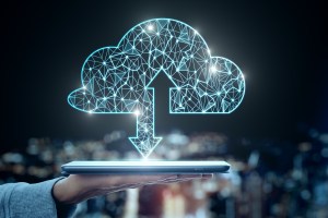 Cloud computing and server concept